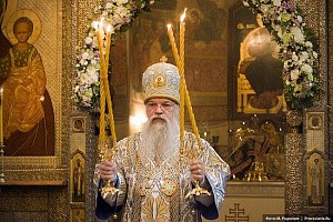 В Новоспасском монастыре состоялось отпевание и погребение архиепископа Алексия (Фролова)