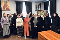 В Троице-Одигитриевском монастыре Зосимова пустынь состоялась встреча с сестрой милосердия Ириной Худяковой