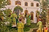 В Свято-Троицком Марковом монастыре Витебска встретили престольный праздник