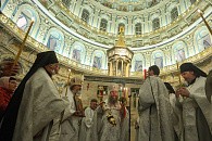 В праздник Светлого Христова Воскресения в Ново-Иерусалимском монастыре прошло пасхальное богослужение