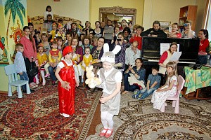 В детском кружке при Николо-Угрешском монастыре прошел праздничный концерт