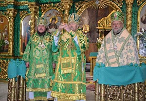 В Свято-Троицком монастыре Симферополя прошли торжества в честь свт.  Луки Крымского