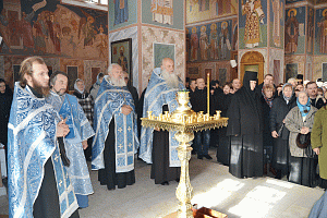 В Покровском Хотькове монастыре состоялось празднование  Покрова Пресвятой Богородицы