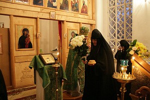 Настоятельница Шамординской обители получила Патриаршее поздравление с днем тезоименитства в день престольного праздника монастыря