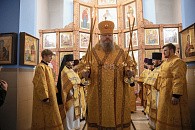 Митрополит Корнилий совершил Литургию в Иоанно-Богословском монастыре в Лявле под Архангельском