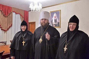 Комиссия Синодального отдела по монастырям и монашеству посетила архиерейское подворье Горне-Успенского монастыря г. Вологды