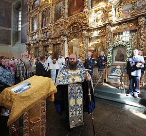 В Донской монастырь доставили икону Божией Матери «Донская»