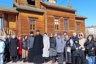 В Якутске состоялась экскурсия по храмам и монастырям для близких солдат, погибших в ходе СВО