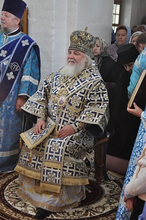 Митрополит Истринский Арсений возглавил престольный праздник в Зачатьевском монастыре