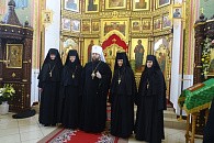 Митрополит Игнатий совершил Литургию в Иоанновском монастыре с. Алексеевка