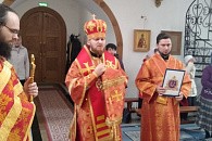 Епископ Леонид совершил Литургию в монастыре во имя прмц. Елисаветы г. Алапаевска
