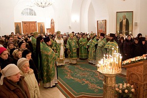 В Покровском Хотькове монастыре  отпраздновали память преподобных Кирилла и Марии