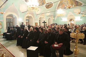 В Высоко-Петровском монастыре состоялся вечер памяти протоиерея Глеба Каледы