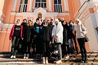 Студенты-добровольцы помогли Казанскому Вышневолоцкому монастырю Тверской епархии