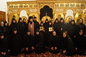 В Аносином монастыре совершены монашеские постриги