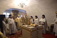 В праздник Обрезания Господня митрополит Вологодский Савва совершил Литургию в Спасо-Прилуцком монастыре 
