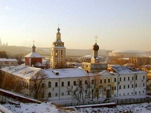 Епископ Феофилакт совершил Литургию в Андреевском монастыре в день памяти свт. Петра
