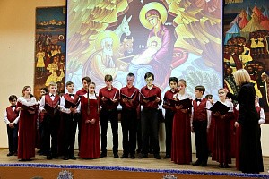 В Николо-Угрешском монастыре прошел детский концерт-представление «Рождественская история»