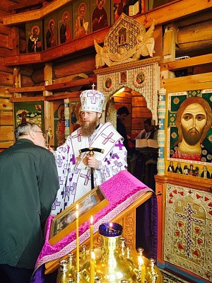 На подворье Новоспасского монастыря в с. Сумарокове состоялся престольный праздник