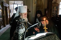 Митрополит Сергий совершил в Алексиево-Акатовом монастыре Воронежа монашеский постриг