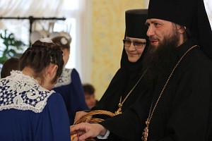 В Николо-Сольбинском монастыре приветствовали епископа Феодора 