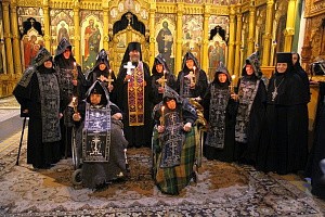 Семь монахинь Введенского монастыря г. Иванова приняли Великую схиму