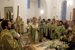 Архиепископ Феогност возглавил престольный праздник в Покровском Хотькове монастыре