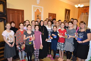 В Кресто-Воздвиженском монастыре гостили ученики  Православной гимназии г. Кисловодска
