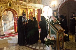 В Свято-Троицком Александро-Невском монастыре в с. Акатове состоялось празднование иконе Божией Матери «Скоропослушница»