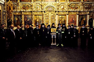 Патриарх Коптской Церкви посетил Донской монастырь