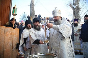 Митрополит Кирилл отслужил Литургию в Боголюбском монастыре Екатеринбургской епархии