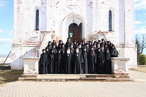 В Лужецком Богородице-Рождественском Ферапонтовом монастыре Московской епархии состоялось собрание монастырского благочиния