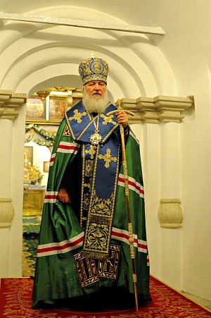 Святейший Патриарх посетил Донской монастырь