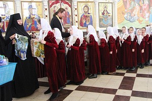 В Свято-Никольском Черноостровском монастыре г. Малоярославца встретили праздник Введения во храм Божией Матери