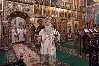 Митрополит Новгородский Лев возглавил престольные торжества в Валдайском Иверском Богородицком монастыре