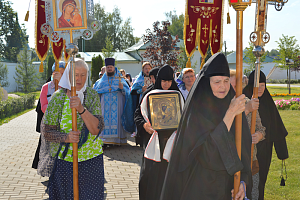 В Борисоглебском Аносином монастыре состоялось  празднование Тихвинской иконы Божией Матери