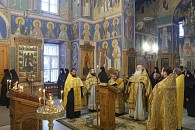 В Покровском Хотькове монастыре отпраздновали 30-летие возведения в сан игумении Олимпиады (Барановой)