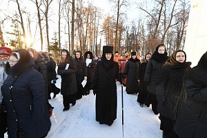 На подворье Покровского монастыря в Троице-Лыкове отметили престольный праздник
