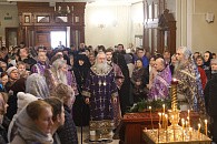 Председатель Синодального отдела по монастырям и монашеству возглавил в Алексеевском монастыре престольный праздник