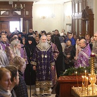 Председатель Синодального отдела по монастырям и монашеству возглавил в Алексеевском монастыре престольный праздник