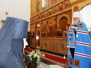 Митрополит Исидор возглавил престольный праздник в монастыре в честь Иконы Божией Матери «Всецарица» г. Краснодара