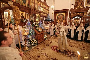 В Святогорской лавре состоялся праздник Рождества Христова