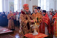Епископ Василий совершил Литургию в Кадомском Милостиво-Богородицком монастыре Касимовской епархии