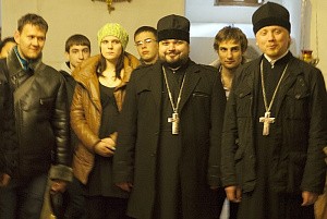 Новоспасскую обитель посетили паломники из Якутской епархии