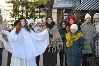В Никольском монастыре Гомеля прошло Рождественское представление для детей из многодетных и опекунских семей