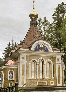 Часовня святой блаженной Ксении Петербургской Валаамского монастыря