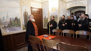 Фрески с изображением Новомучеников украсили стены Московского подворья Валаамского монастыря