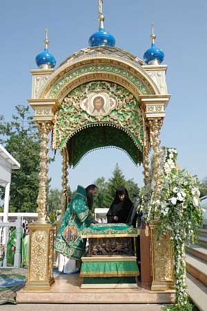 В Свято-Троицком Серафимо-Дивеевском монастыре состоялись торжества, посвященные памяти прп. Серафима Саровского