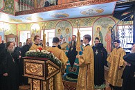 Митрополит Нижегородский Георгий возглавил Литургию в Благовещенском монастыре Нижнего Новгорода