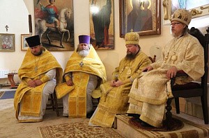 Митрополит Марк отслужил Литургию в Солотчинском монастыре Рождества Пресвятой Богородицы Рязанской епархии